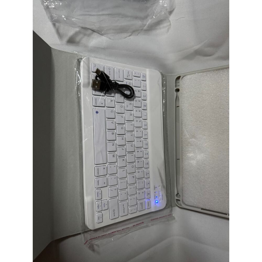 For Ipad 6/5Th Generation Case with Keyboard 2018/2017,Detachable Bluetooth Keyb - Picture 7 of 9
